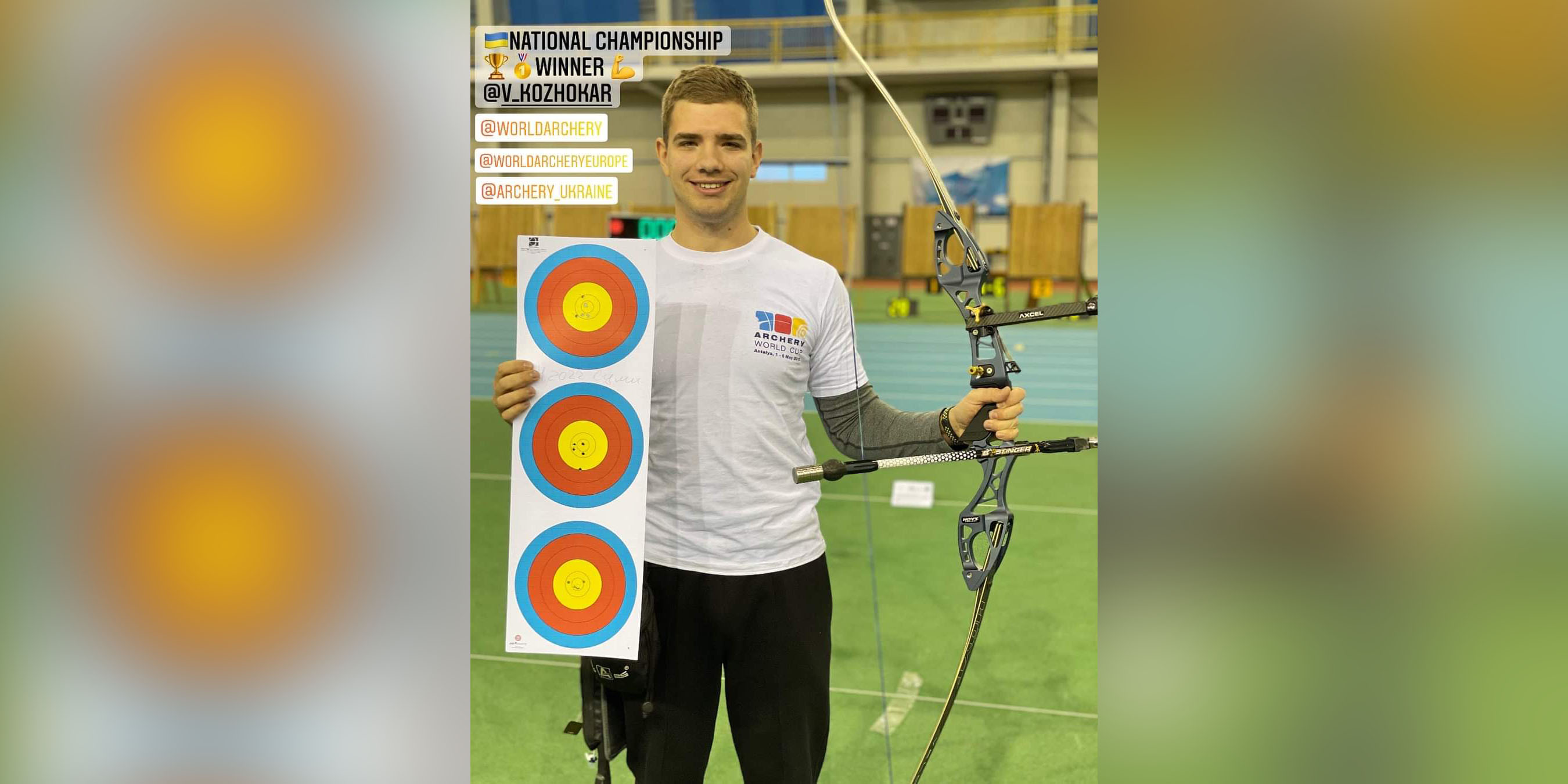 Магістр ННІФК – чемпіон України зі стрільби із лука