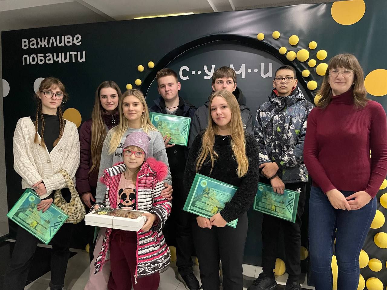 Вітаємо студентів ПГФ з перемогою у квесті "Сумські артефакти"