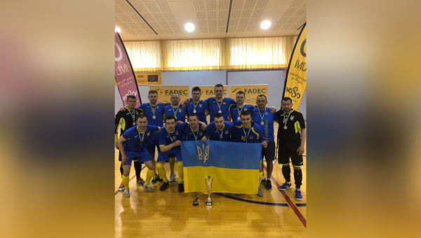 Під керівництвом викладачів кафедри ТМС національна збірна здобула перемогу в кубку Андалусії з футзалу