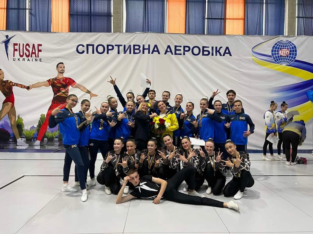 Здобутки СумДПУ на чемпіонаті України зі спортивної аеробіки